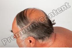 Head Man White Average Wrinkles Male Studio Poses